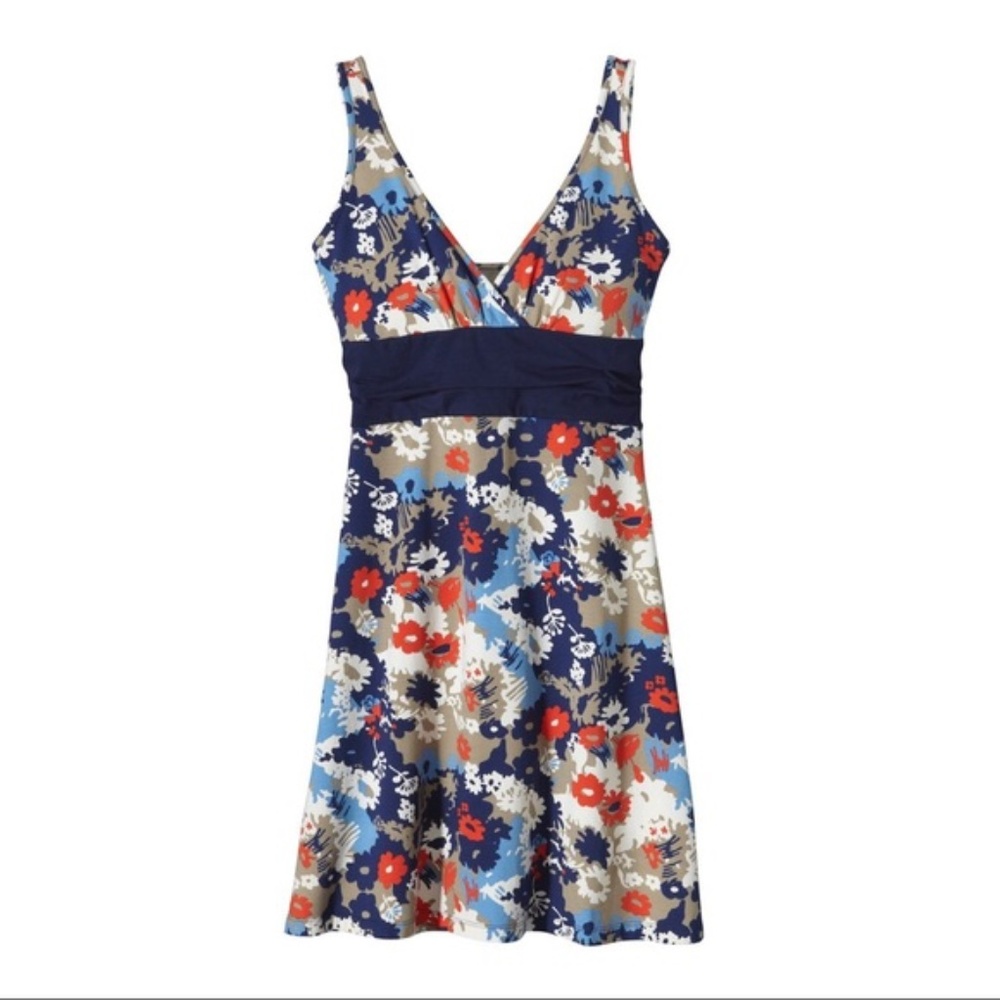 Patagonia Print Dress Easy Care Summer Travel